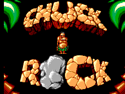 Chuck Rock Title Screen